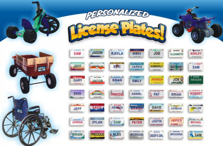 Personalized License Plates Brothers Manufacturing